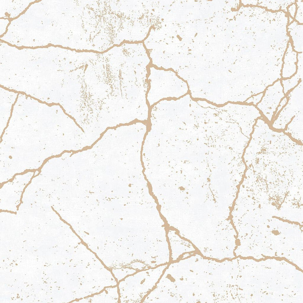 104869 - Kintsugi Wallpaper - Gold - Superfresco Easy
