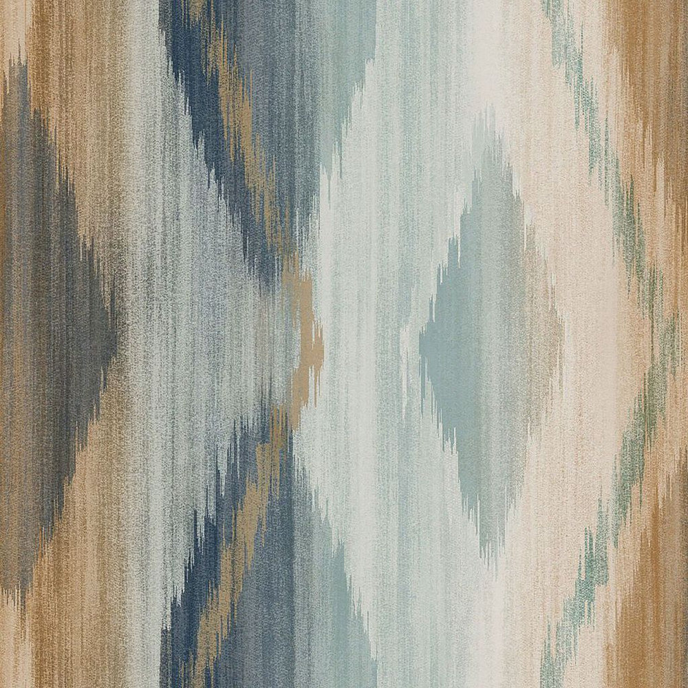 118316 - Abstract Ikat Wallpaper - Orange - Next