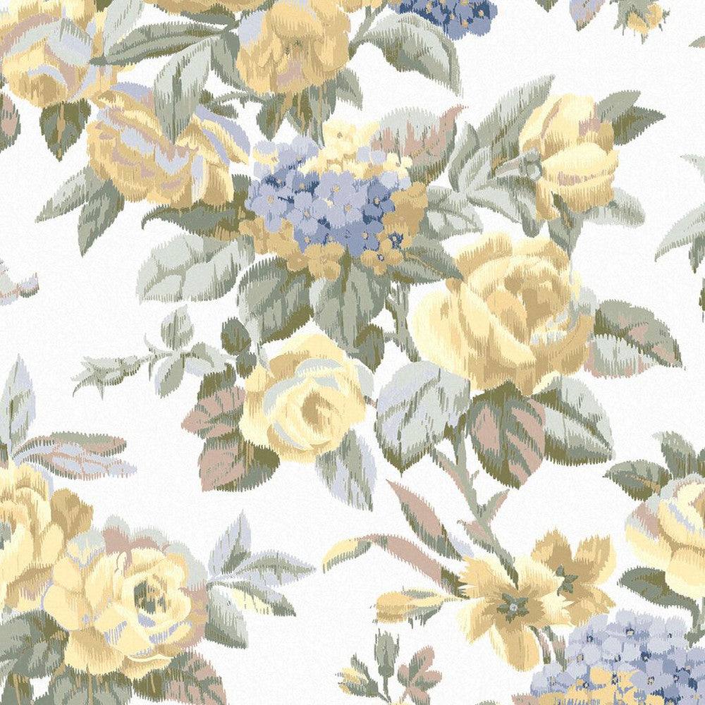 118470 - Pembrey Wallpaper - Pale Gold - Laura Ashley