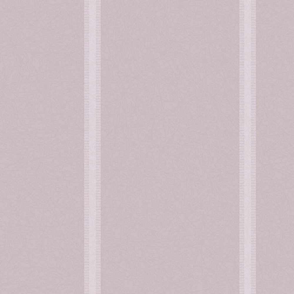 118491 - Saltram Stripe Wallpaper - Pale Amethyst - Laura Ashley