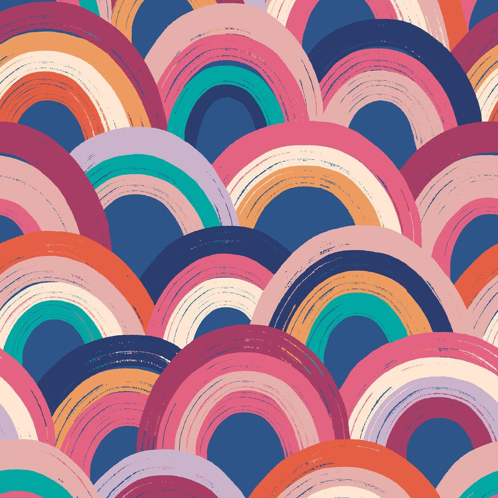 122391 - Abstract Rainbow Wallpaper - Brights - Next