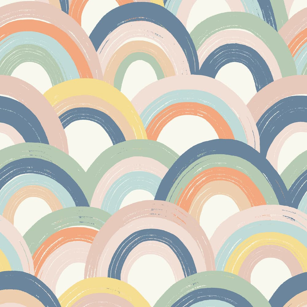 122392 - Abstract Rainbow Wallpaper - Pastel - Next