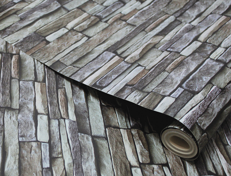 12365 - Stone Wallpaper - Natural - Holden Decor