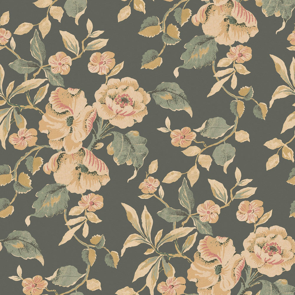 127396 - Alyworth Trail Wallpaper - Fern - Laura Ashley