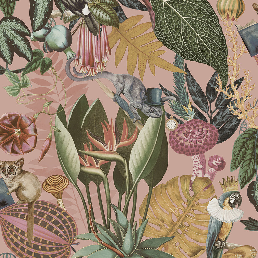 13400 - Wonderland Wallpaper - Blush - Holden Decor