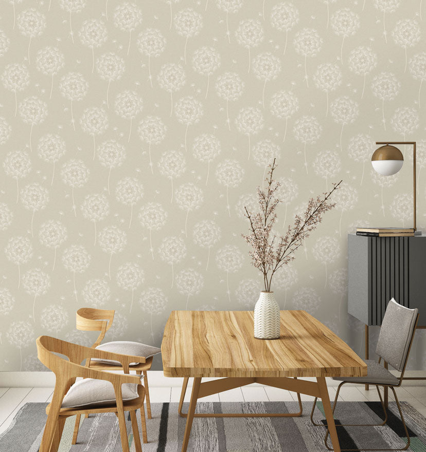 36002 - Allora Wallpaper - Cream - Holden Decor