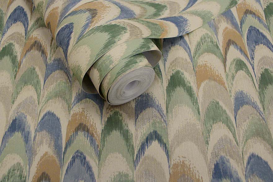 36131 - Ruba Wallpaper - Multi-coloured - Holden Decor