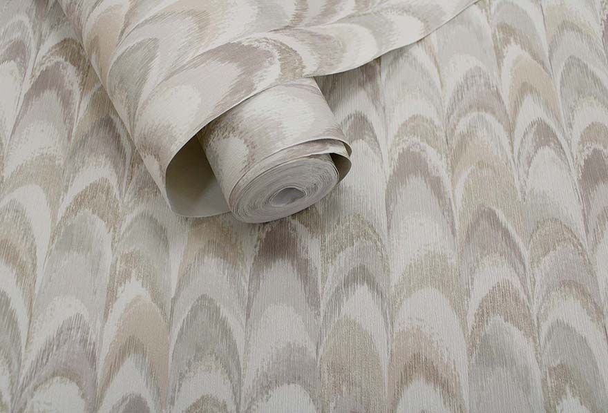 36133 - Ruba Wallpaper - Beige/Cream - Holden Decor