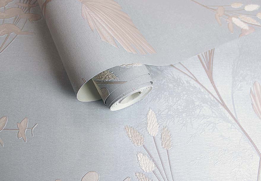 36252 - Amarante Wallpaper - Slate Blue - Holden Decor