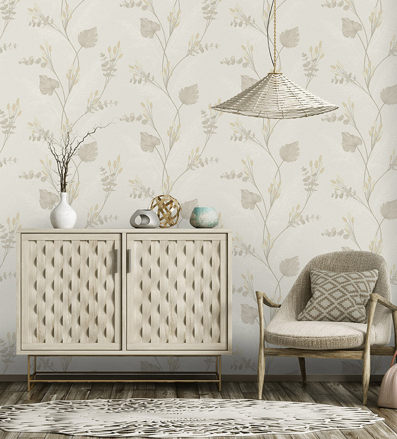 36253 - Amarante Wallpaper - Cream - Holden Decor
