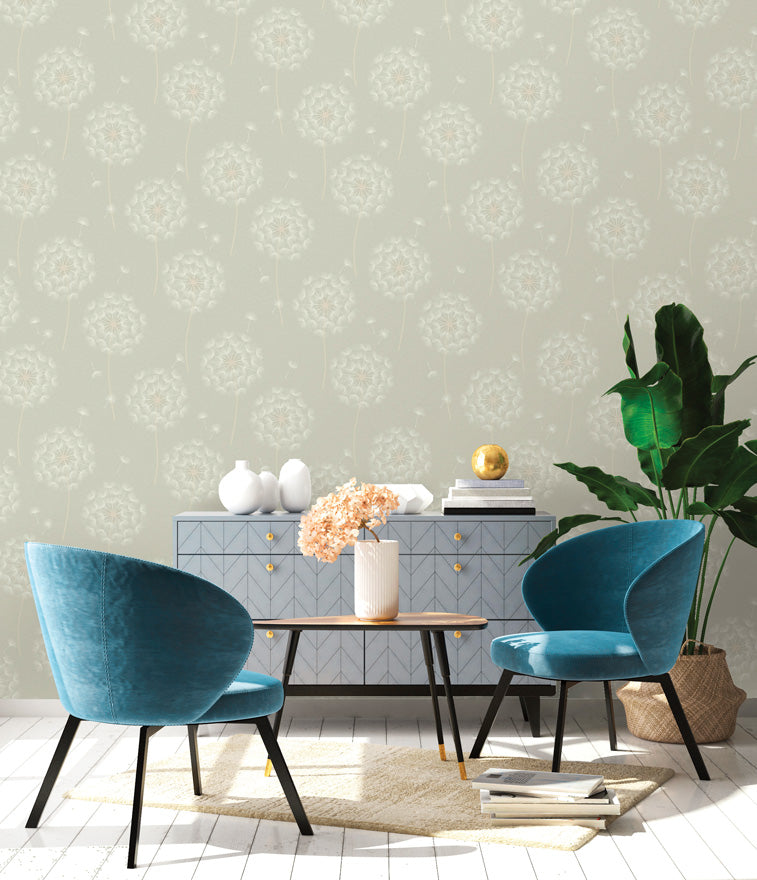 36259 - Allora Wallpaper - Sage - Holden Decor