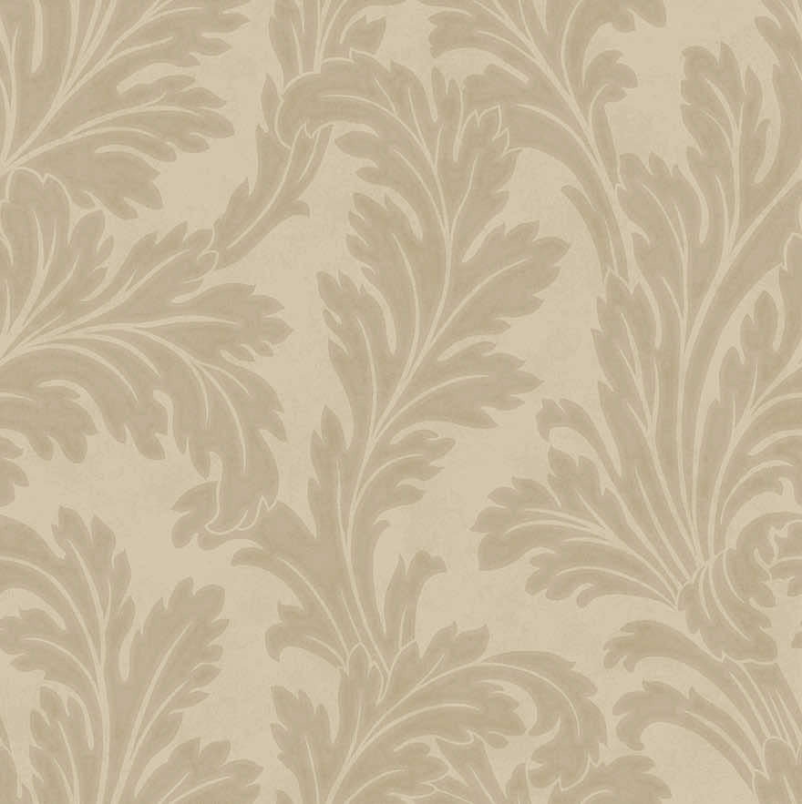 36432 - Acanthus Wallpaper - Taupe - Holden Decor