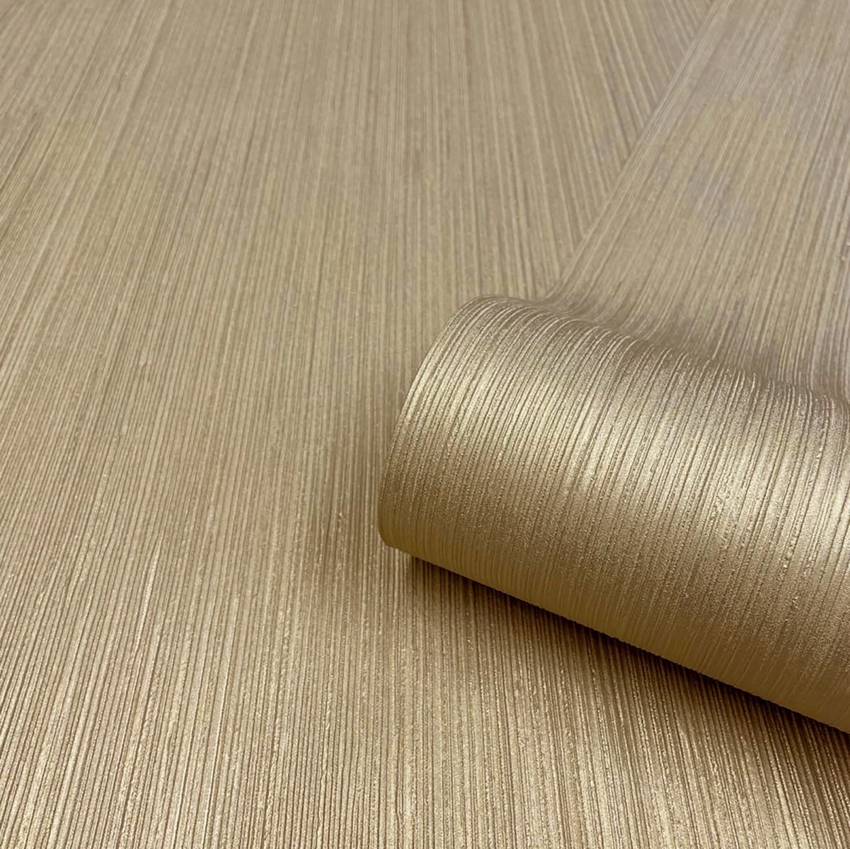 7394 - Amara Metallic Texture Wallpaper - Gold - Belgravia