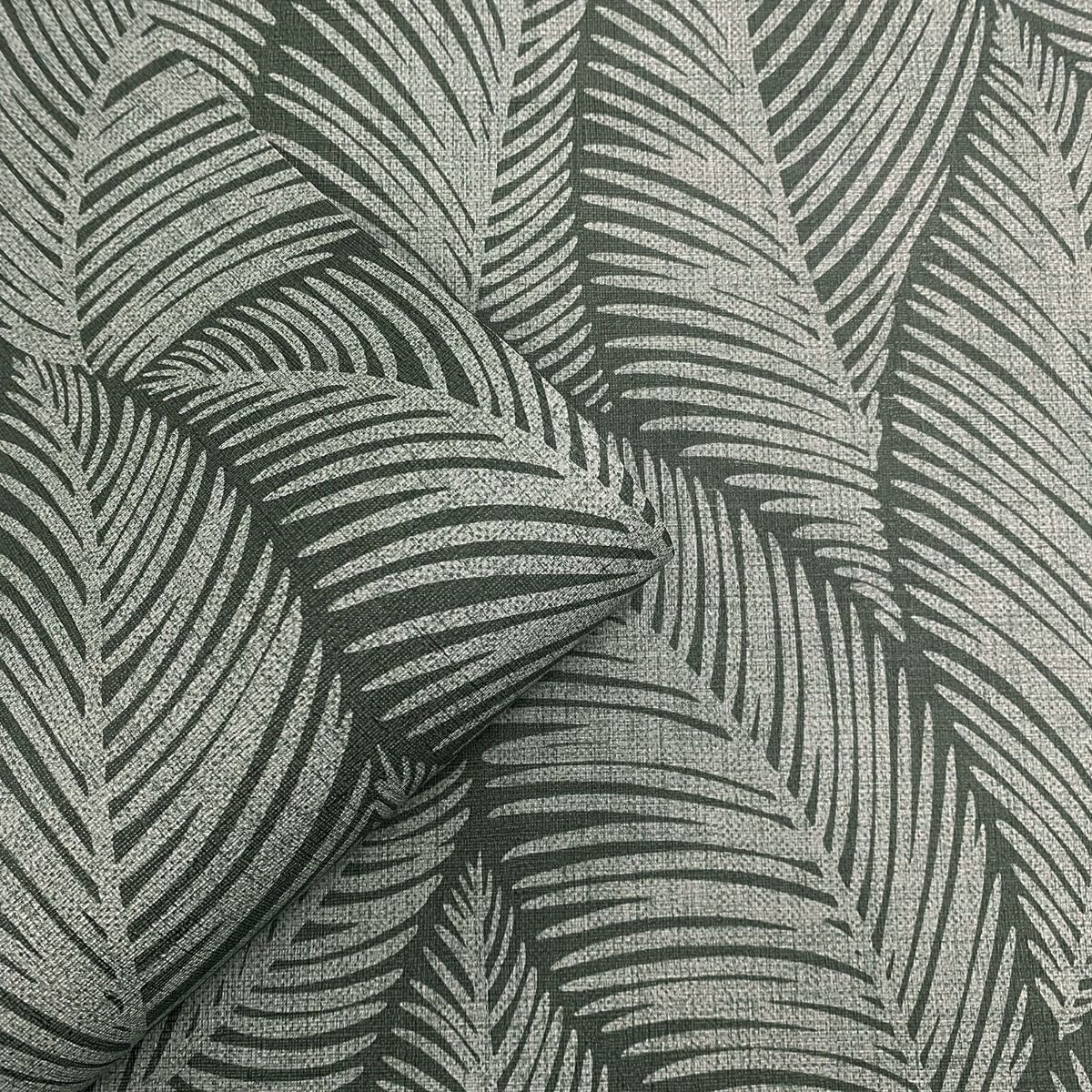 Denver Leaf Wallpaper - Green - Muriva