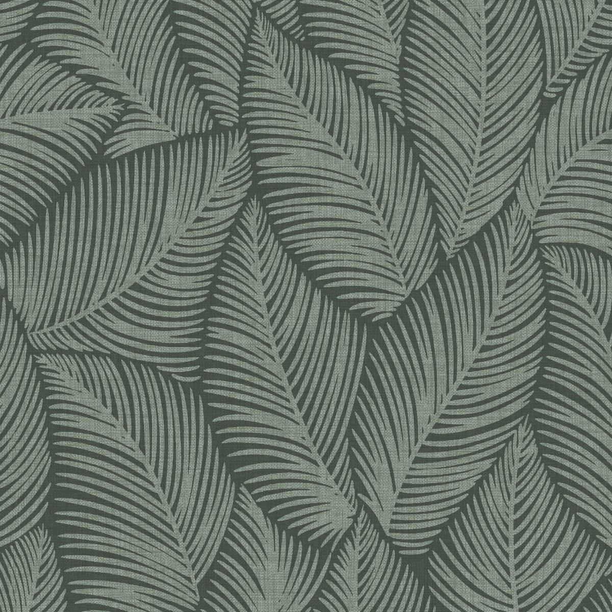 Denver Leaf Wallpaper - Green - Muriva