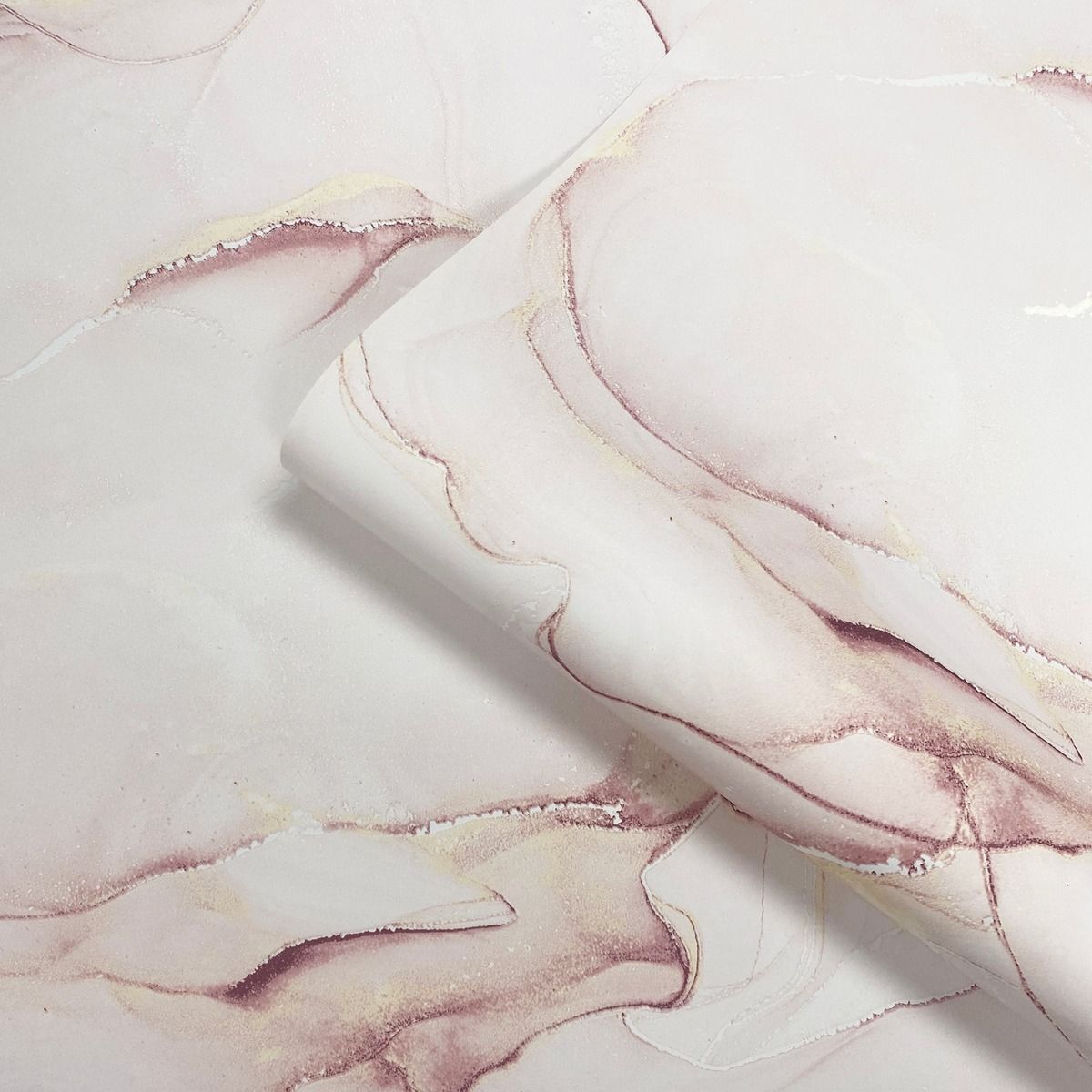 Elysian Marble Wallpaper - Pink - Muriva