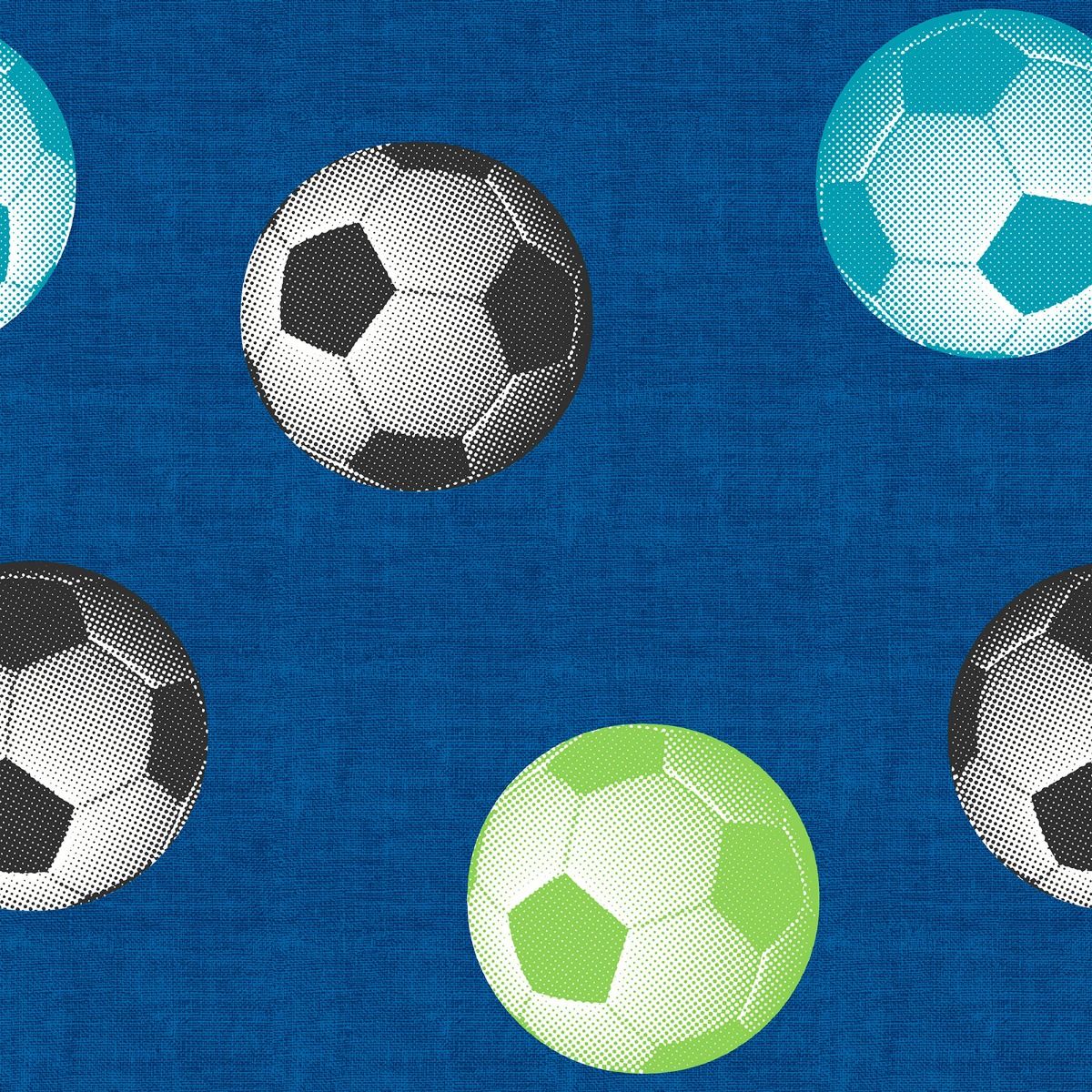 Football Wallpaper - Blue - Muriva