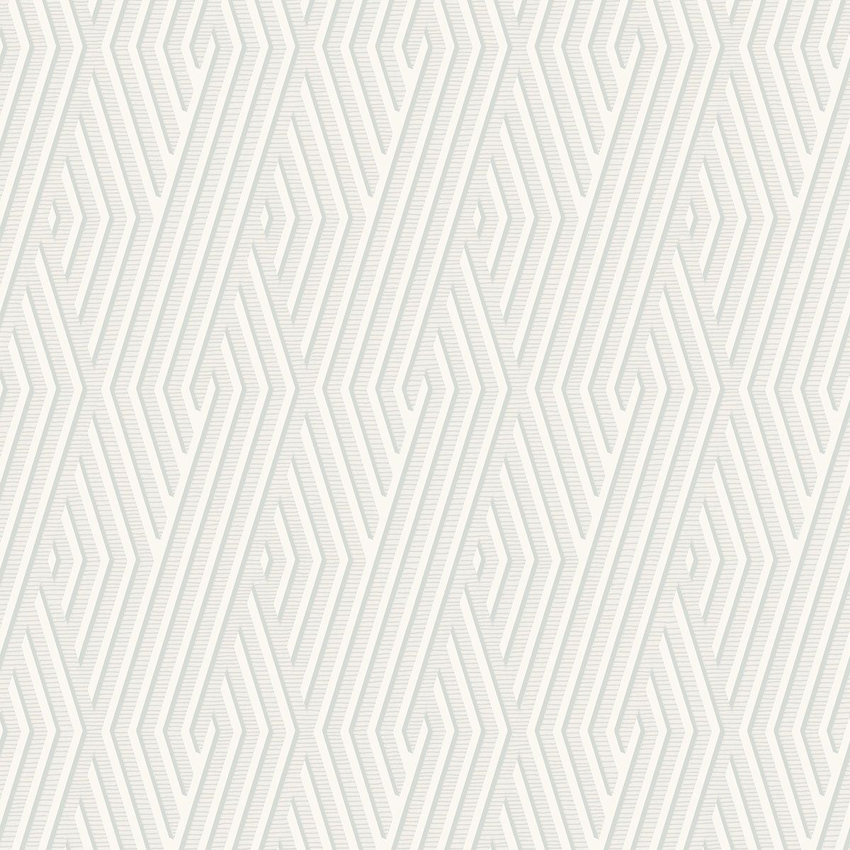 Galactik Beta Geo Wallpaper - White - Muriva