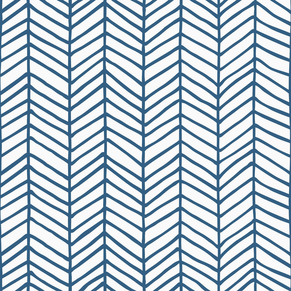 LH900144 - Go Your Own Way Wallpaper - Oxford Blue - Lust Home