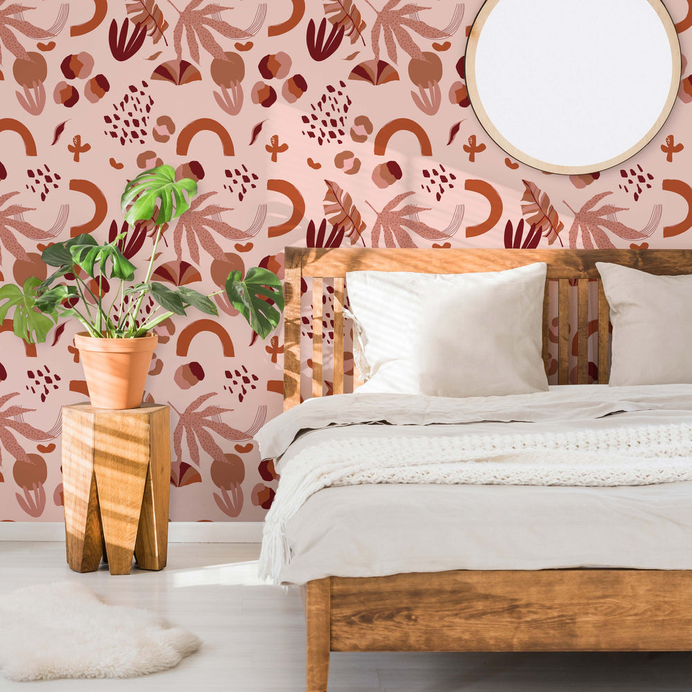LH900252 - El Salvador Wallpaper - Terracotta - Lust Home