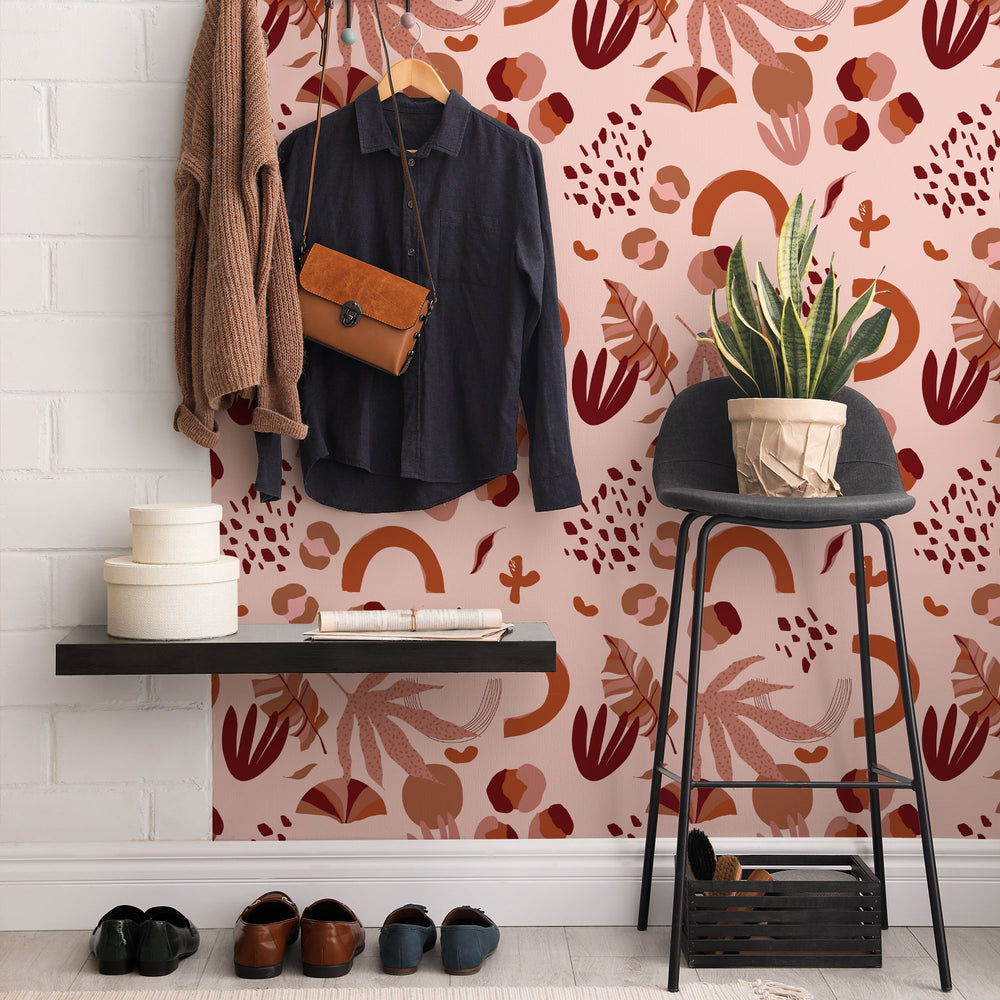 LH900252 - El Salvador Wallpaper - Terracotta - Lust Home