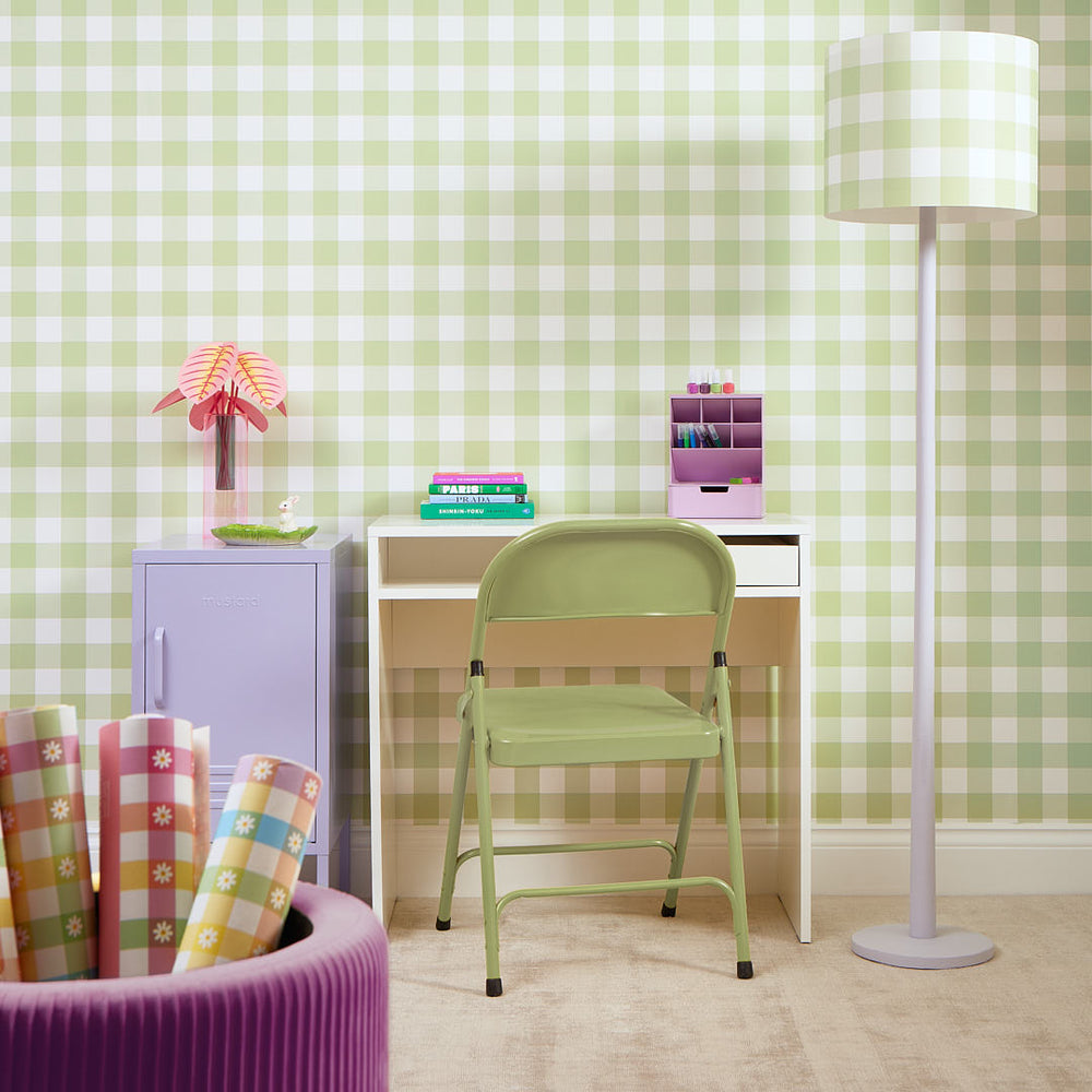 LH900430 - Picnic in the Park Wallpaper - Grass Green - Lust Home