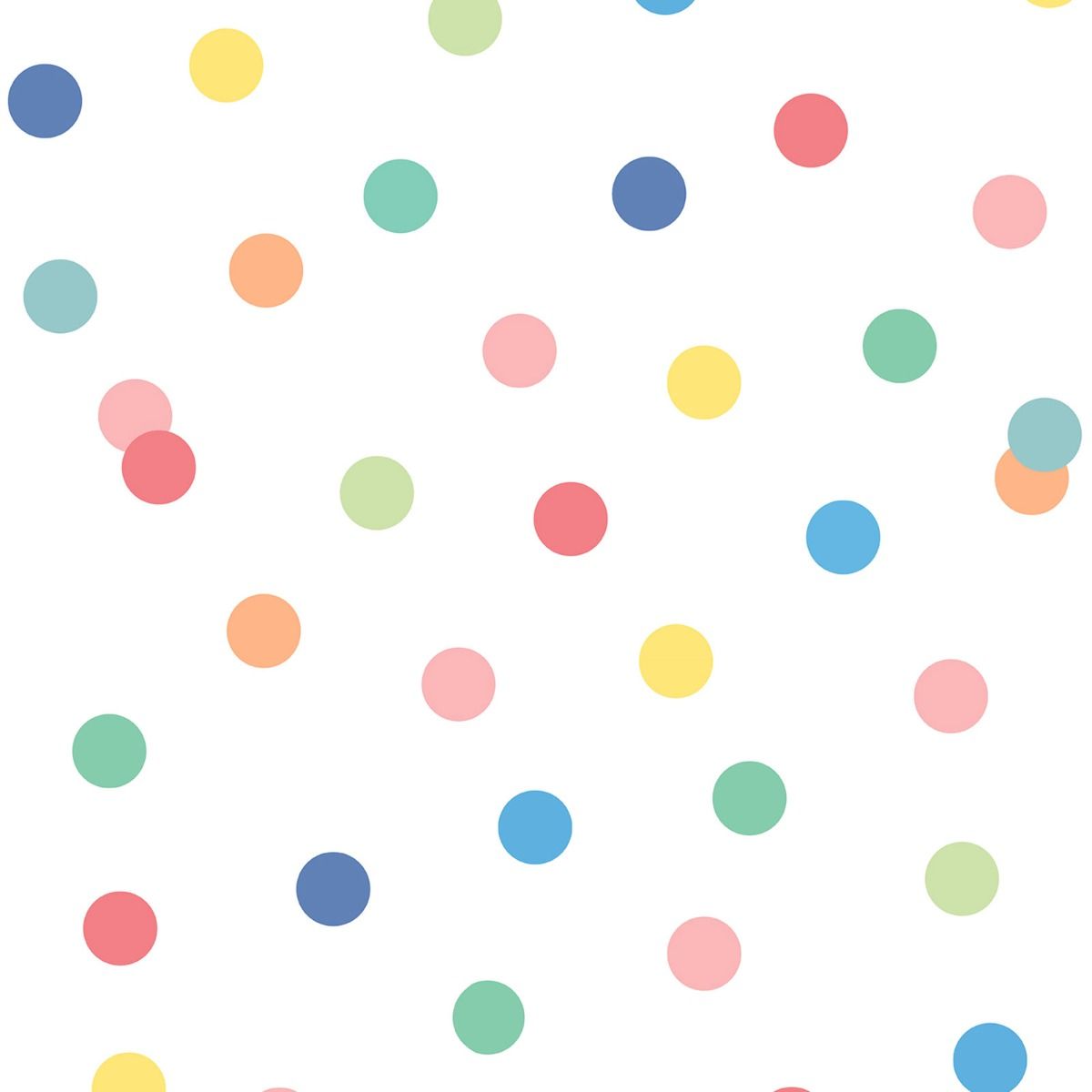 My Kingdom Dotty Wallpaper - Multi - Muriva