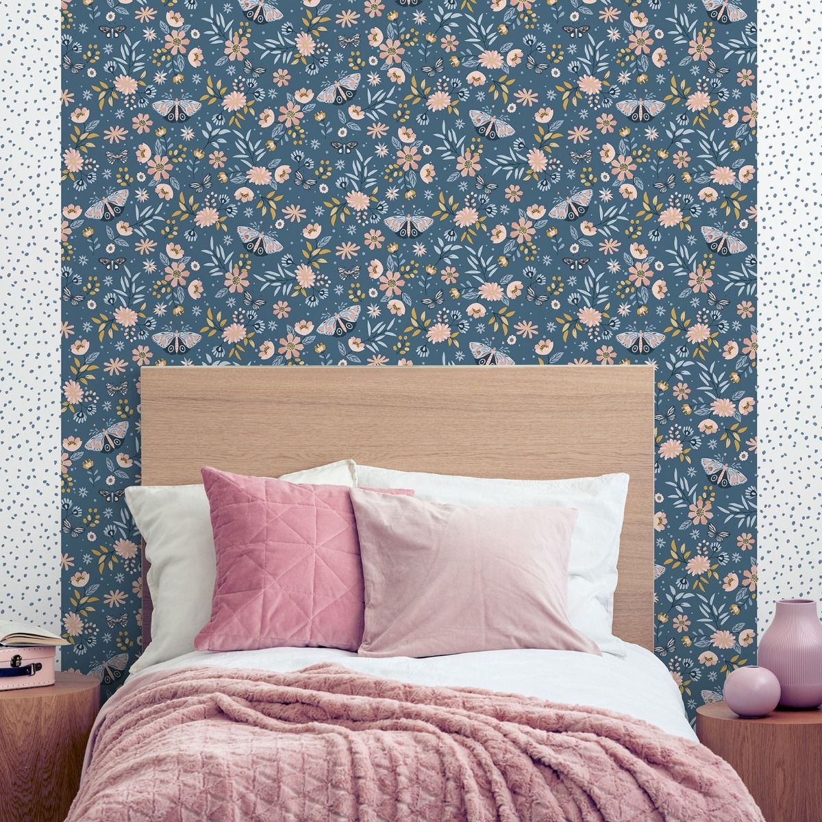 My Kingdom Sweet Meadow Wallpaper - Blue - Muriva