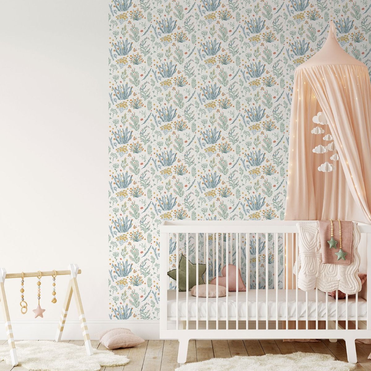 My Kingdom Wild Meadow Wallpaper - Multi - Muriva