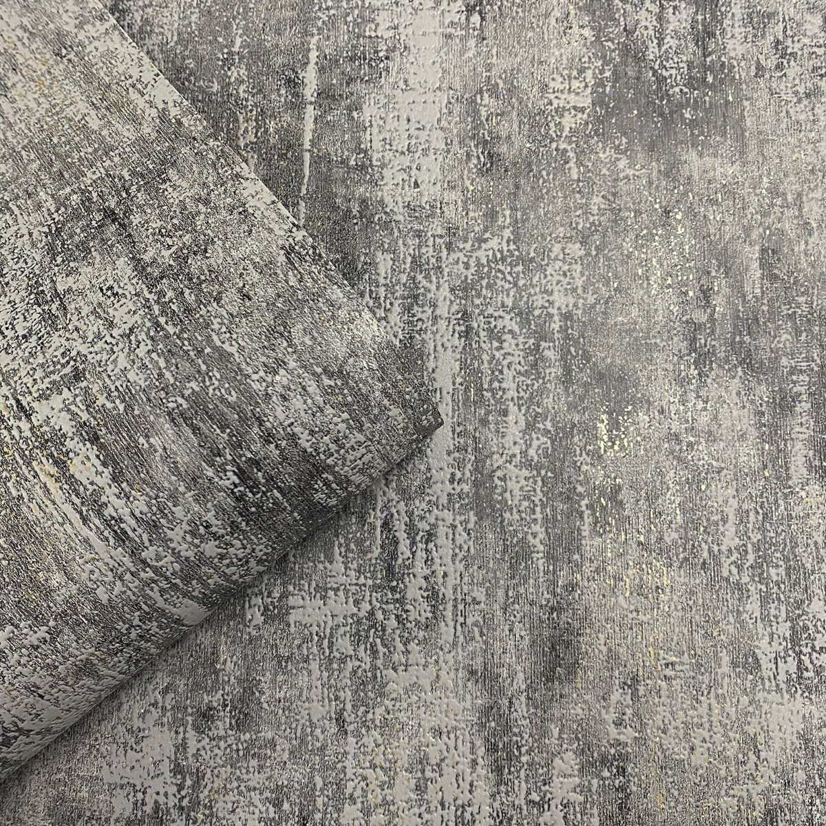 Phelan Texture Wallpaper - Charcoal - Muriva