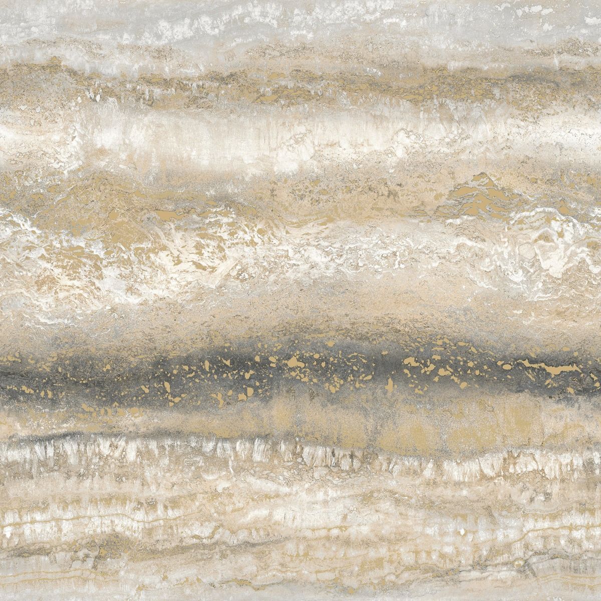 Semper Marble Wallpaper - Gold - Muriva