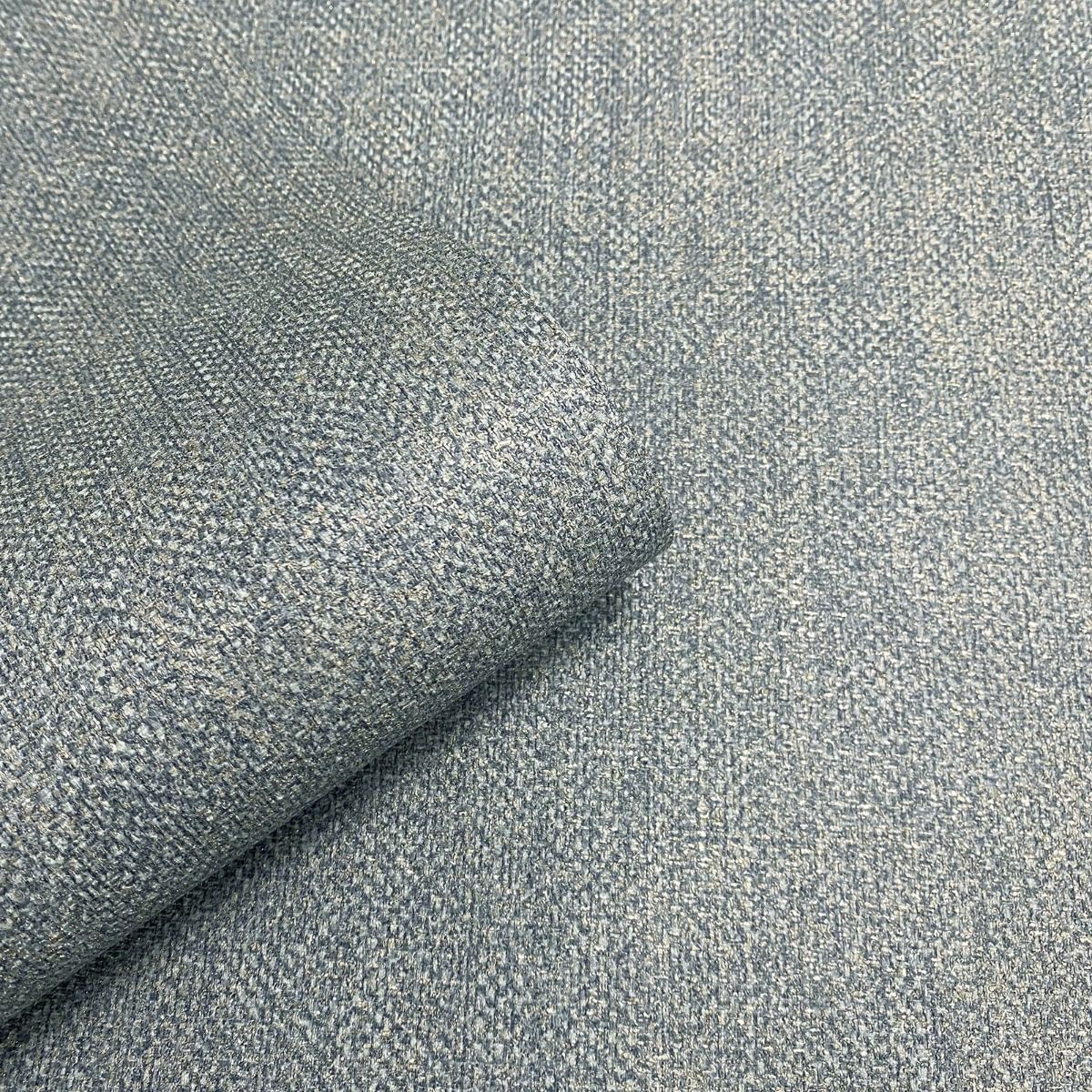 Venezia Texture Vinyl Wallpaper - Blue - Muriva