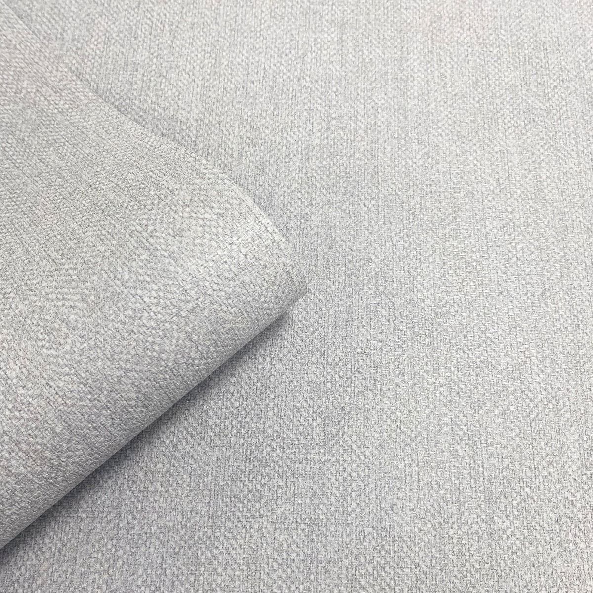 Venezia Texture Vinyl Wallpaper - Grey / Silver - Muriva