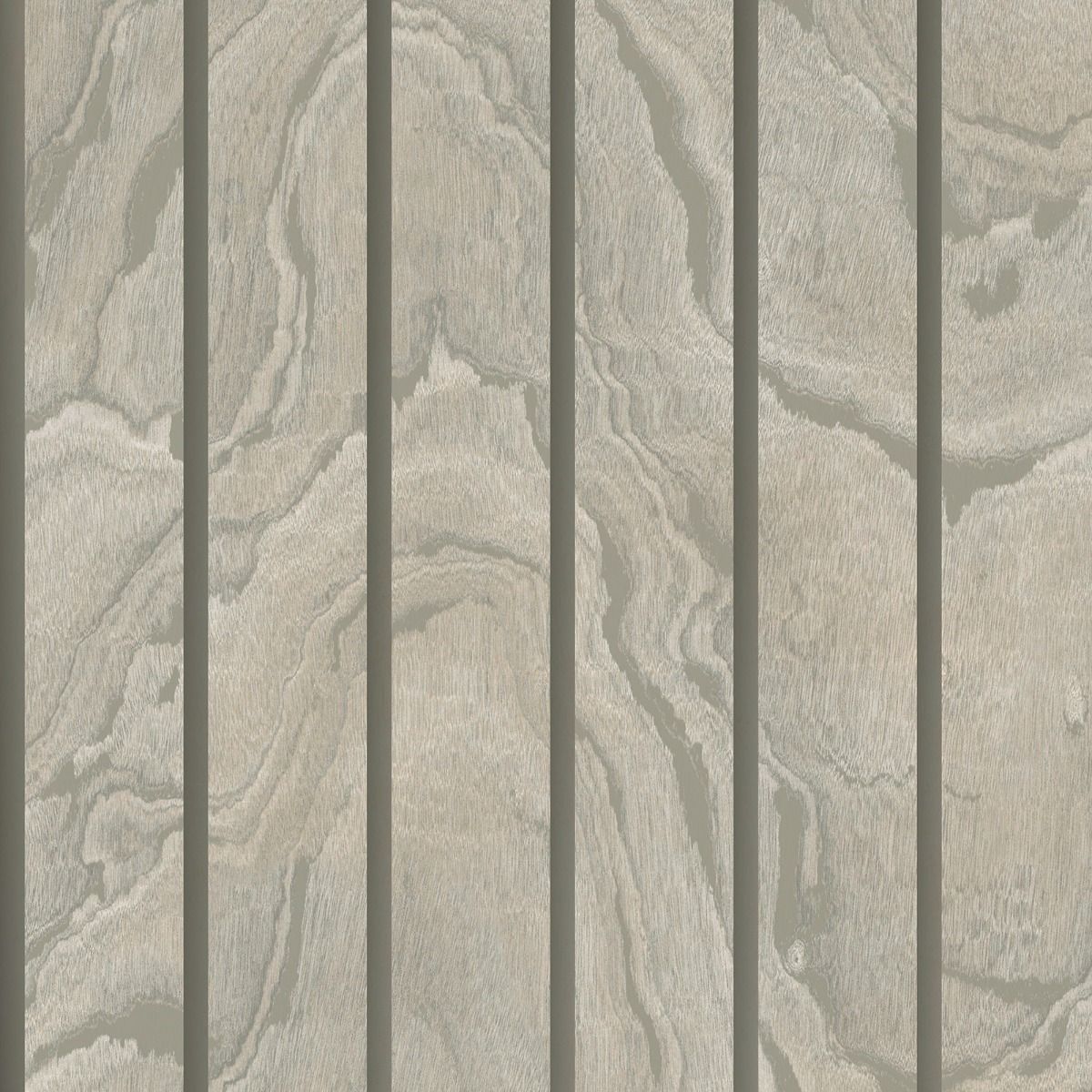 Woodgrain Panel Wallpaper - Natural - Muriva