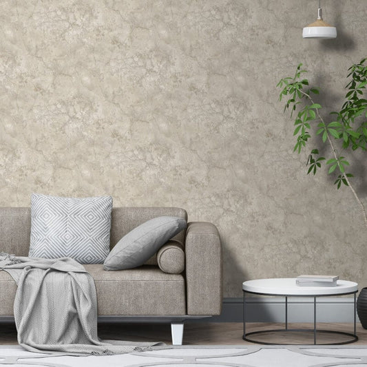 Adele Allegra Marble Metallic Wallpaper - Taupe - Muriva - M57917Wallpaper199