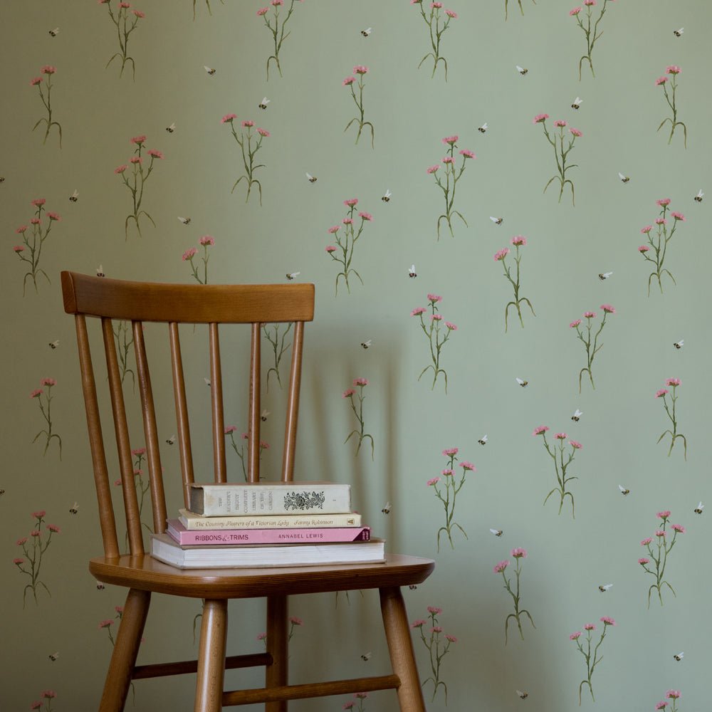 Allimore Wallpaper - Sage - Voyage Maison - ALLIMOR/WPO/SAGWallpaper199
