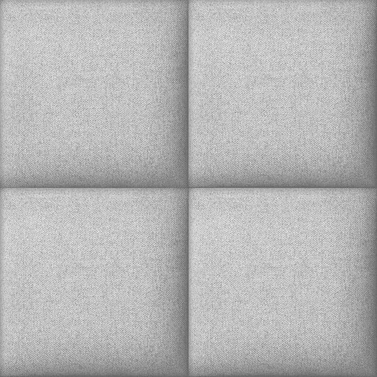 Asperia Hektor Fabric Block Wallpaper - Light Grey - Grandeco - A60103Wallpaper199