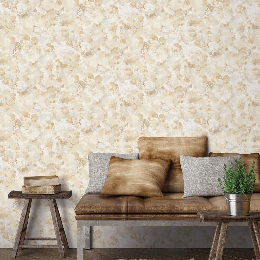 Atmosphere Bubble Up Wallpaper - Ochre - Galerie - G78238Wallpaper199