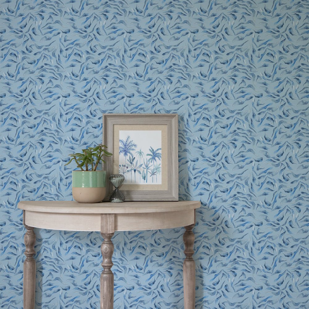 Balaya Wallpaper - Cobalt - Voyage Maison - BALAYA/WPO/COBWallpaper199