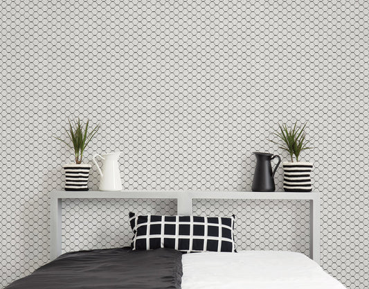 Bazaar Honey Comb Wallpaper - Grey / Black - Galerie - G78293Wallpaper199