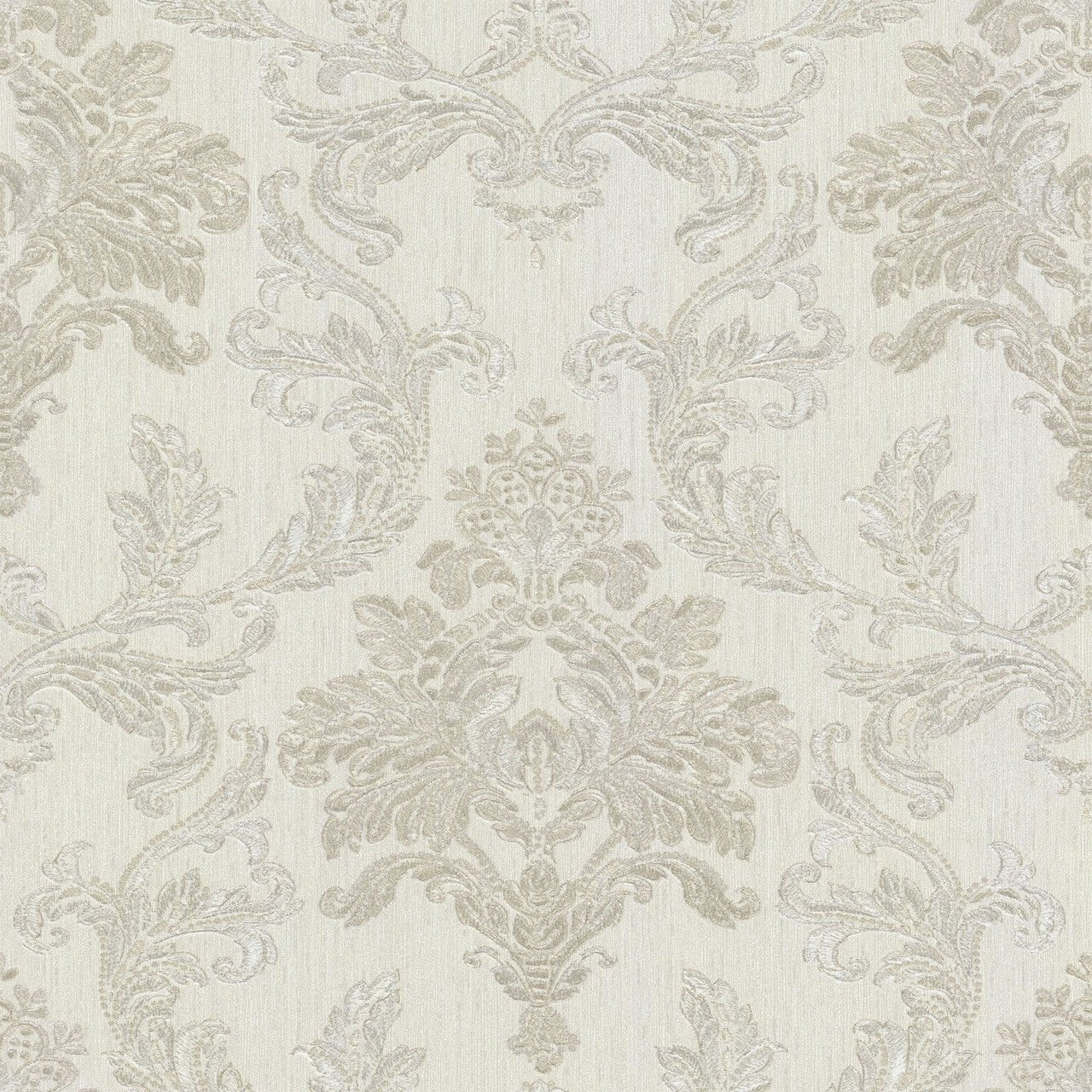Bellini Vasari Damask Wallpaper - Silver and Gold - Rasch - 526257Wallpaper199