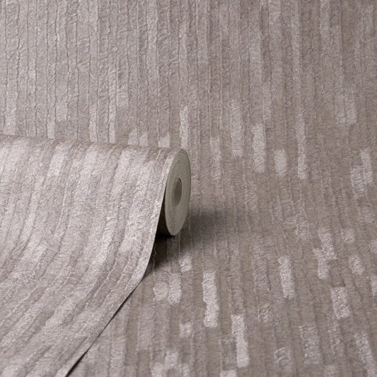 Bergamo Texture Glitter Wallpaper - Rose Gold - Crown - M1397Wallpaper199