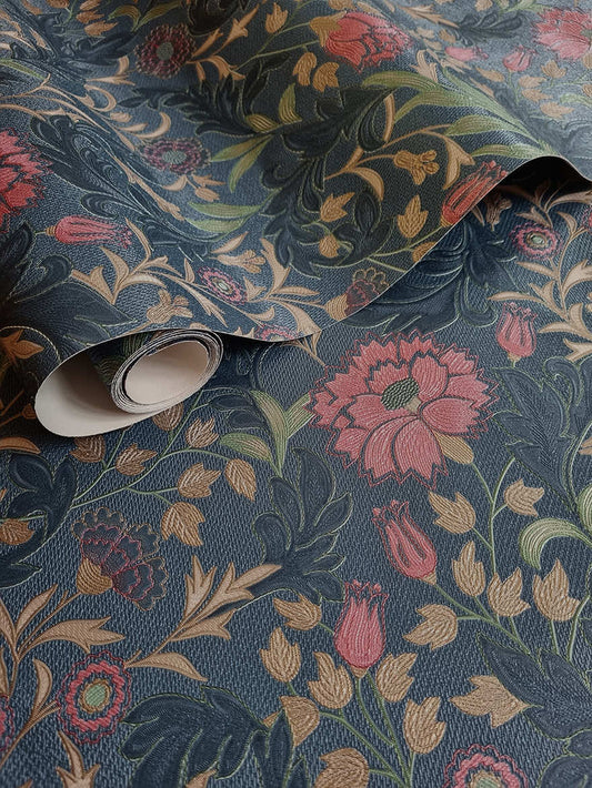 Bilbury Wallpaper - Navy - Holden Décor - 36304Wallpaper199