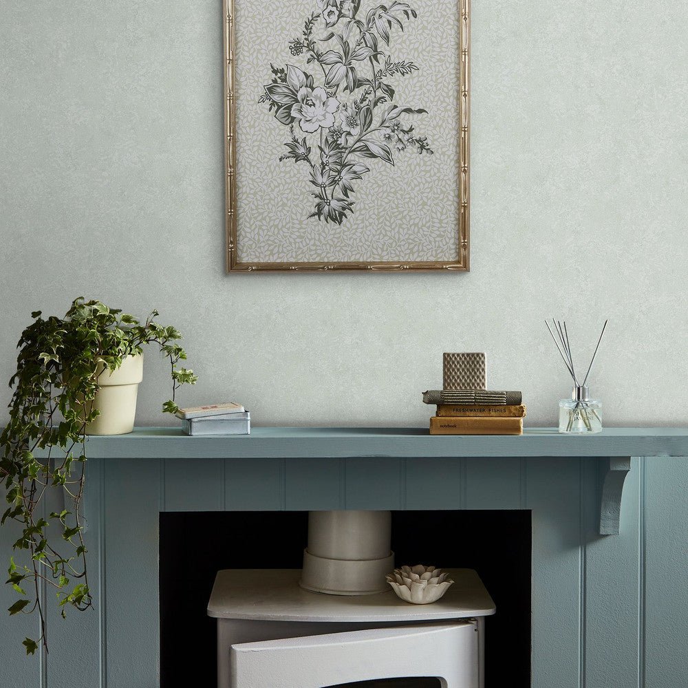 Brindley Wallpaper - Duck Egg Blue - Laura Ashley - 122756Wallpaper199