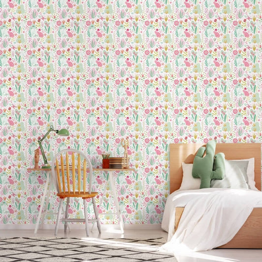Bug Garden Wallpaper - Candy Apples - Hoopla Walls - HWA1289WWallpaper199