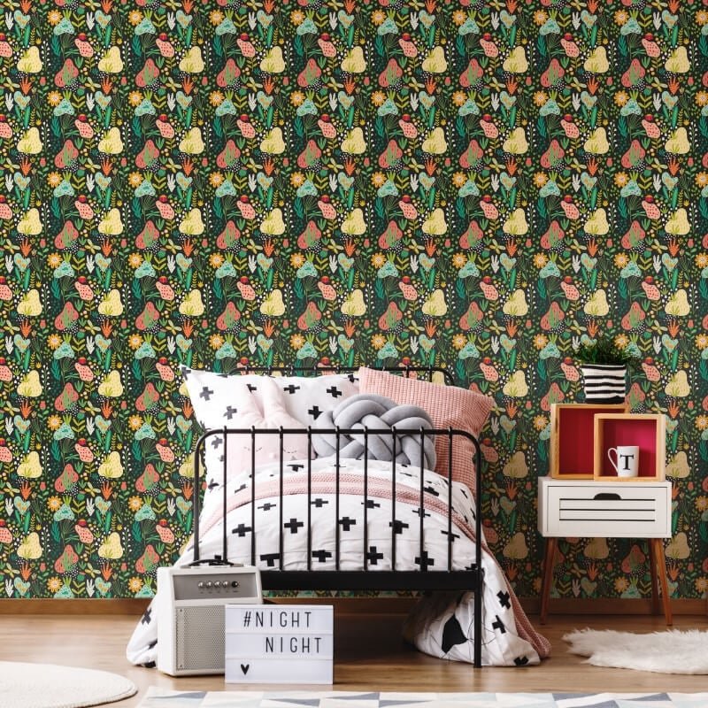 Bug Garden Wallpaper - Marmalade Twist - Hoopla Walls - HWA1291WWallpaper199