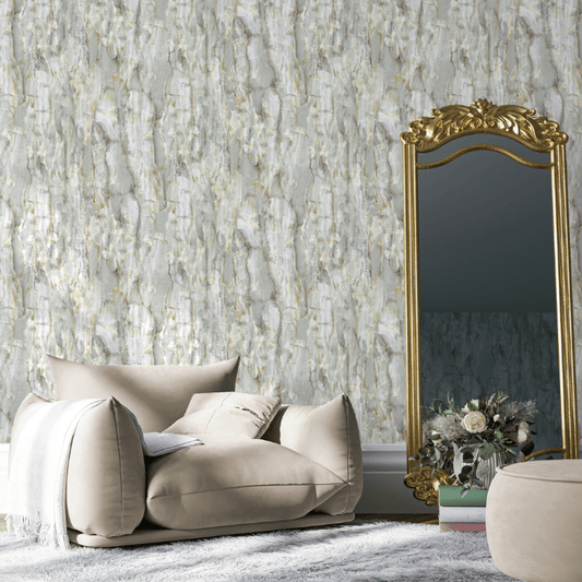 Chiara Vasari Wallpaper - Powder Blue - Rasch - 400204Wallpaper199