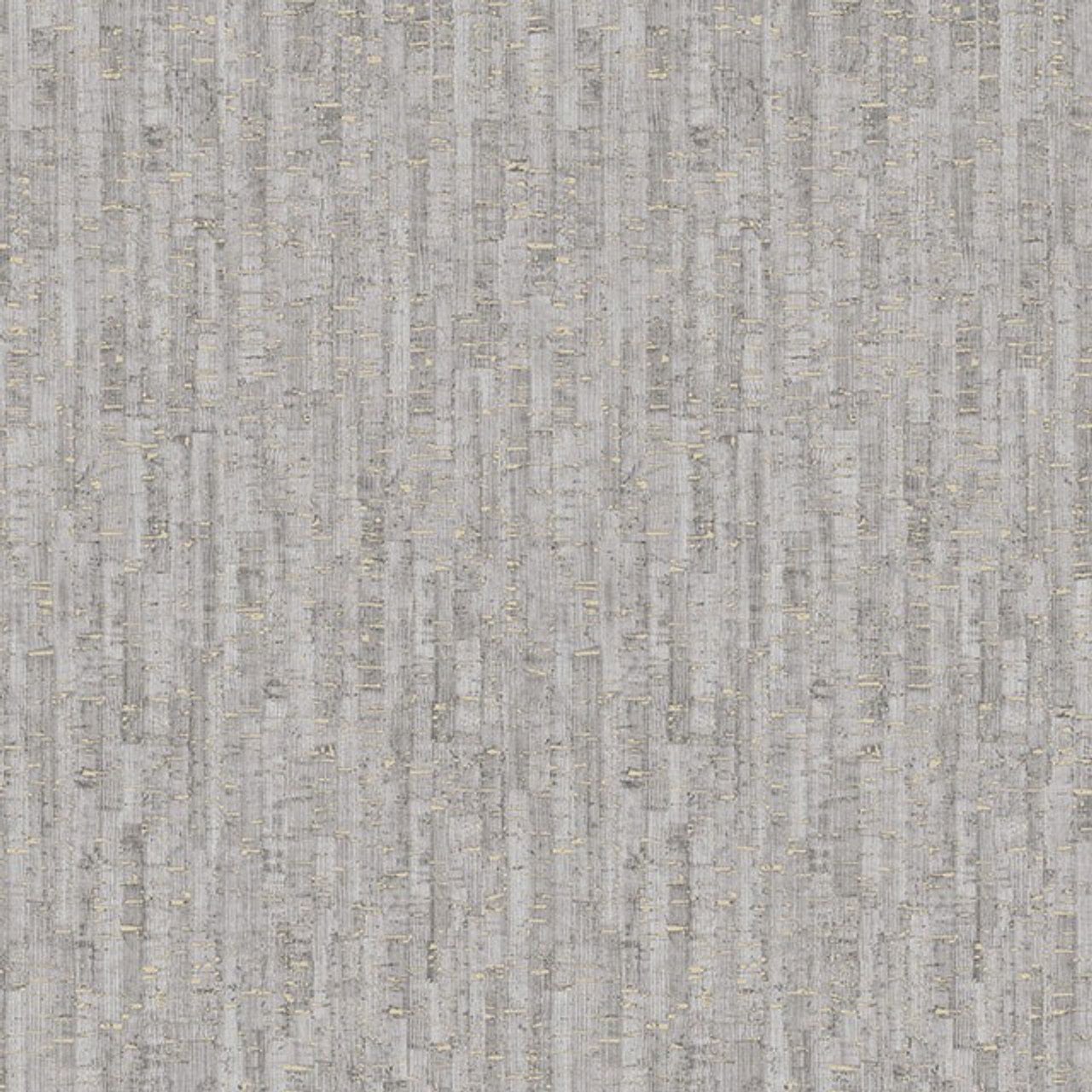 Cork Effect Montado Wallpaper - Grey & Silver - Rasch - 279084Wallpaper199
