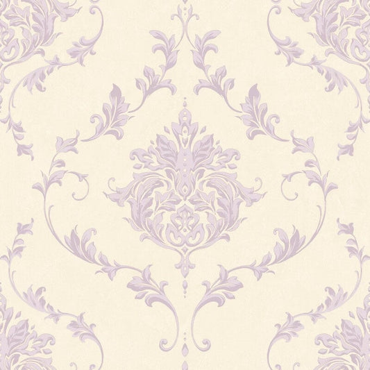 Damask Wallpaper - Purple - SK Filson - SK10042Wallpaper199