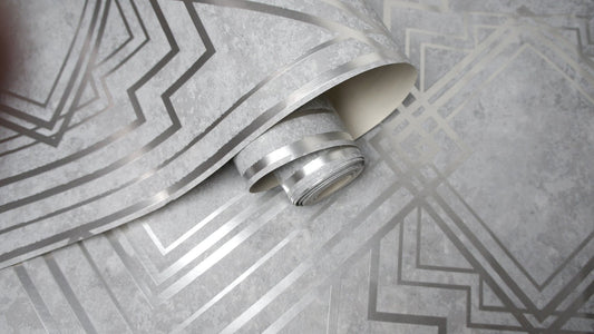 Delano Wallpaper - Grey Silver - Holden Décor - 75943Wallpaper199